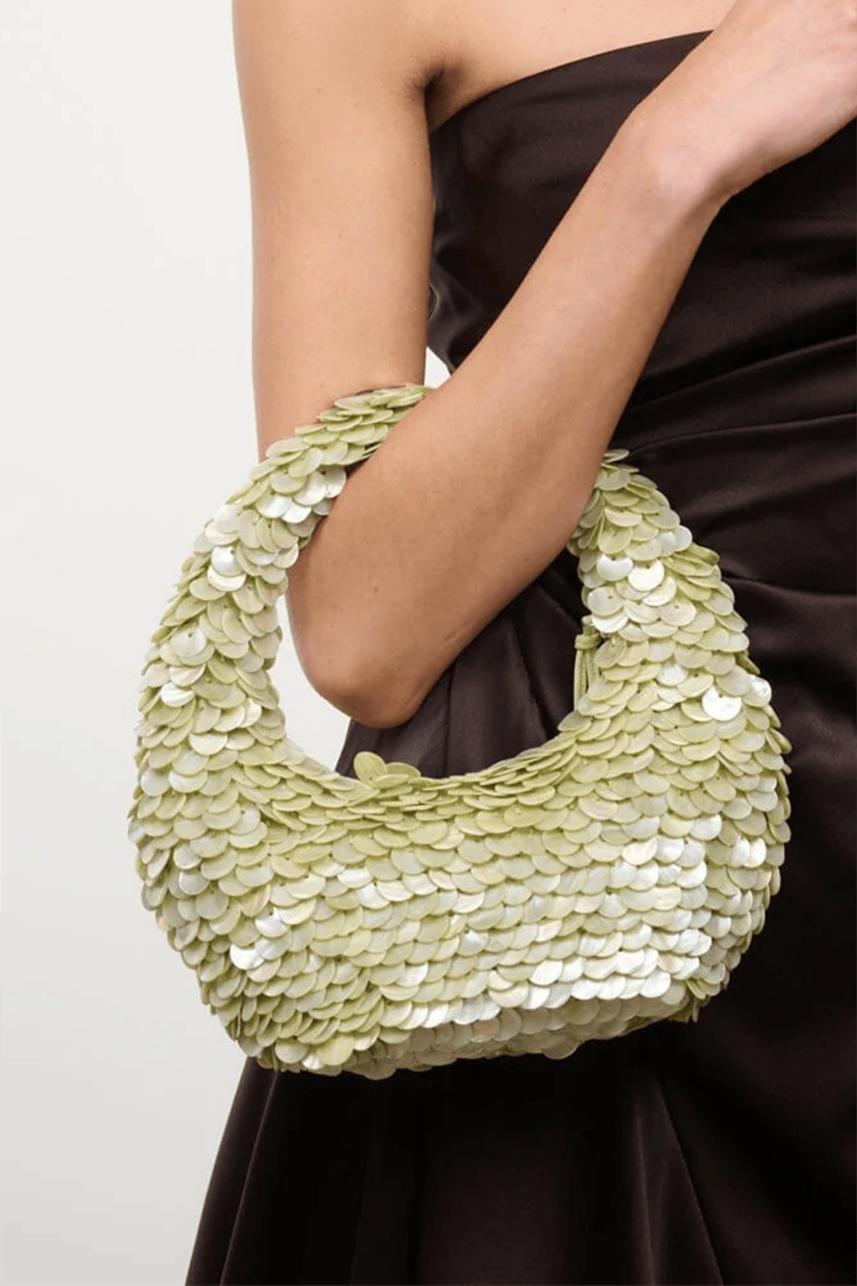 Staud Reef Bag in Matcha