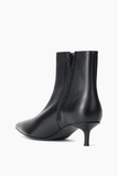 Staud Sebastian Kitten Heel Boot in Black