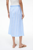 Staud Shore Skirt in Ventura Stripe