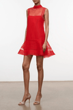 Staud Sterling Mini Dress in Holly