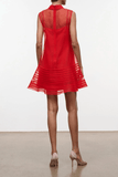 Staud Sterling Mini Dress in Holly