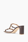 Staud Talita Heel in Wood Beads