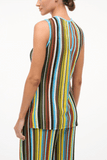 Staud Valley Top in Skate Stripe
