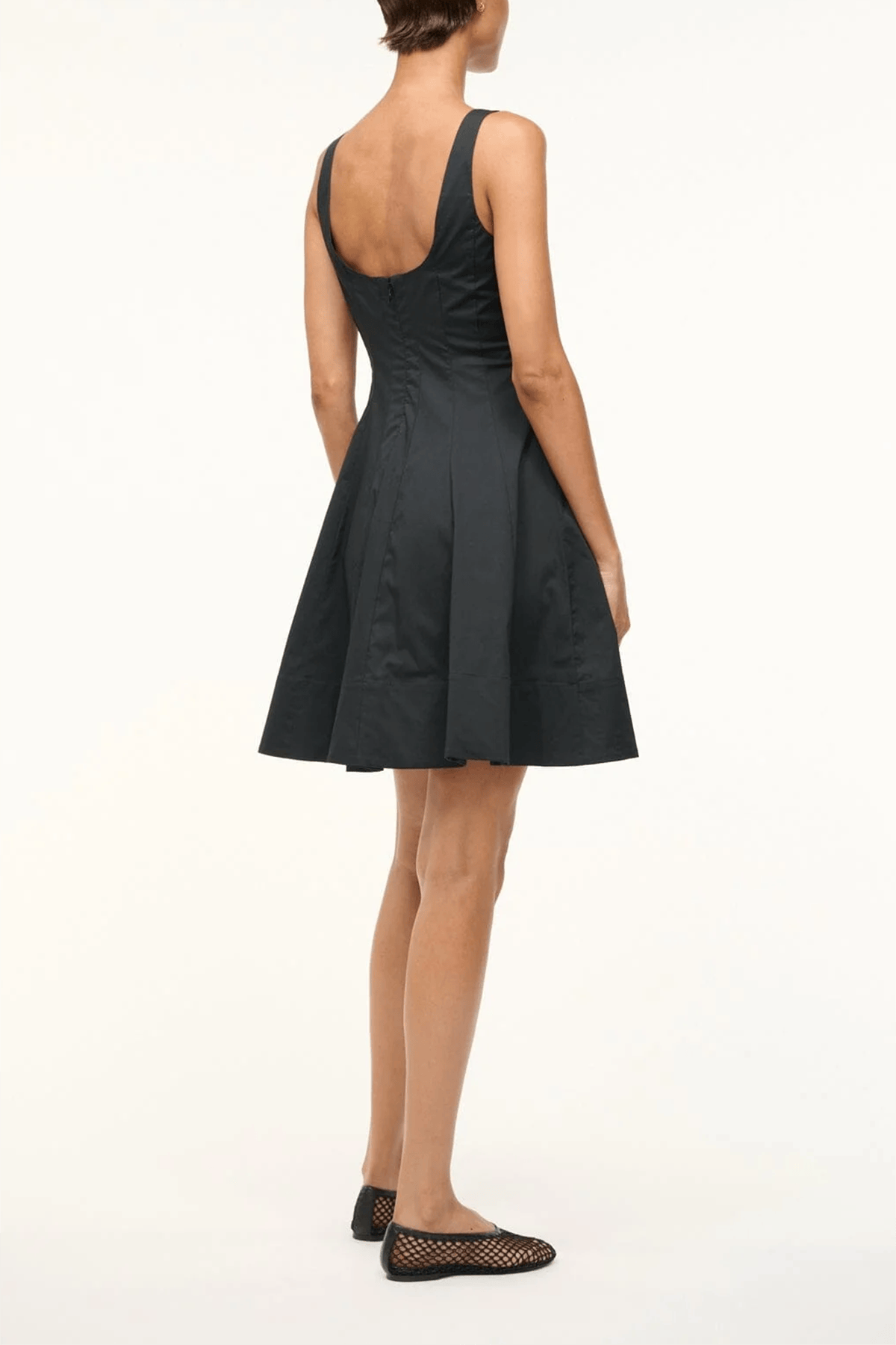 Staud Wells Mini Dress in Black – Hampden Clothing