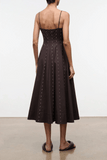 Staud Wylie Dress in Earth Studs