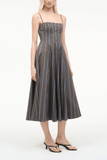 Staud Wylie Dress in Huntington Stripe
