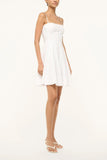 Staud Wylie Mini Dress in White