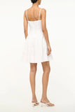 Staud Wylie Mini Dress in White