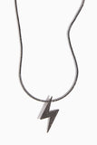 Stoned Fine Jewelry Necklaces Black Diamond Lightning Bolt Pendant in 18k White Gold Stoned Fine Jewelry Black Diamond Lightning Bolt Pendant in 18k White Gold