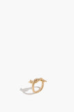 Stoned Fine Jewelry Wrapped Barb Ring in 18k Yellow Gold