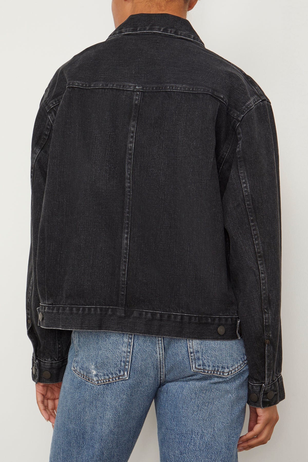 Tanaka New Classic Jean Jacket in Black Selvedge – Hampden Clothing