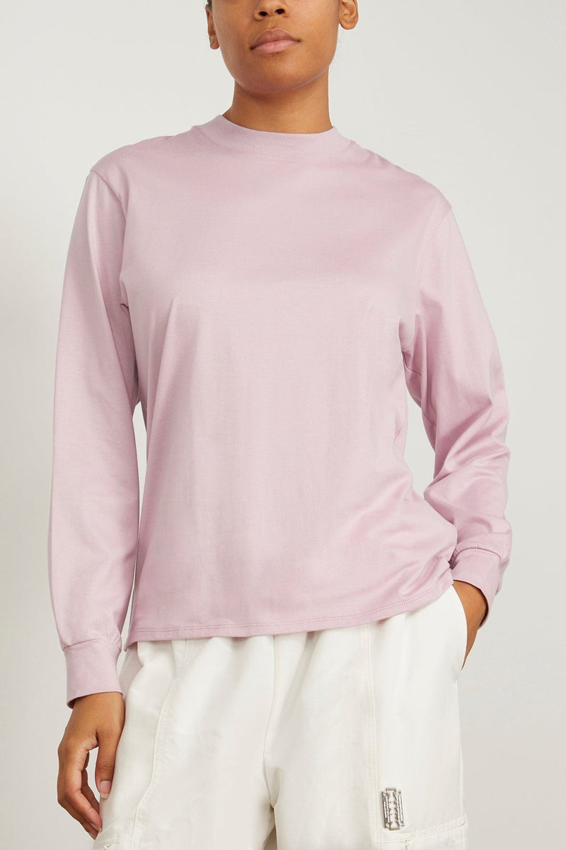 light pink long sleeve tee