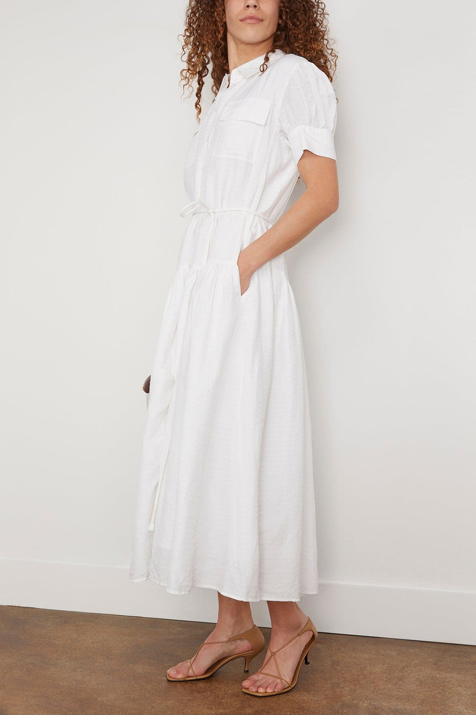 Tanya Taylor Carrington Dress in Off White (TS) Hampden Clothing Tanya Taylor Carrington Dress in Off White (TS) Hampden Clothing