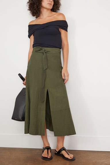 Tanya Taylor Skirts Hudson Skirt in Olive Tanya Taylor Hudson Skirt in Olive