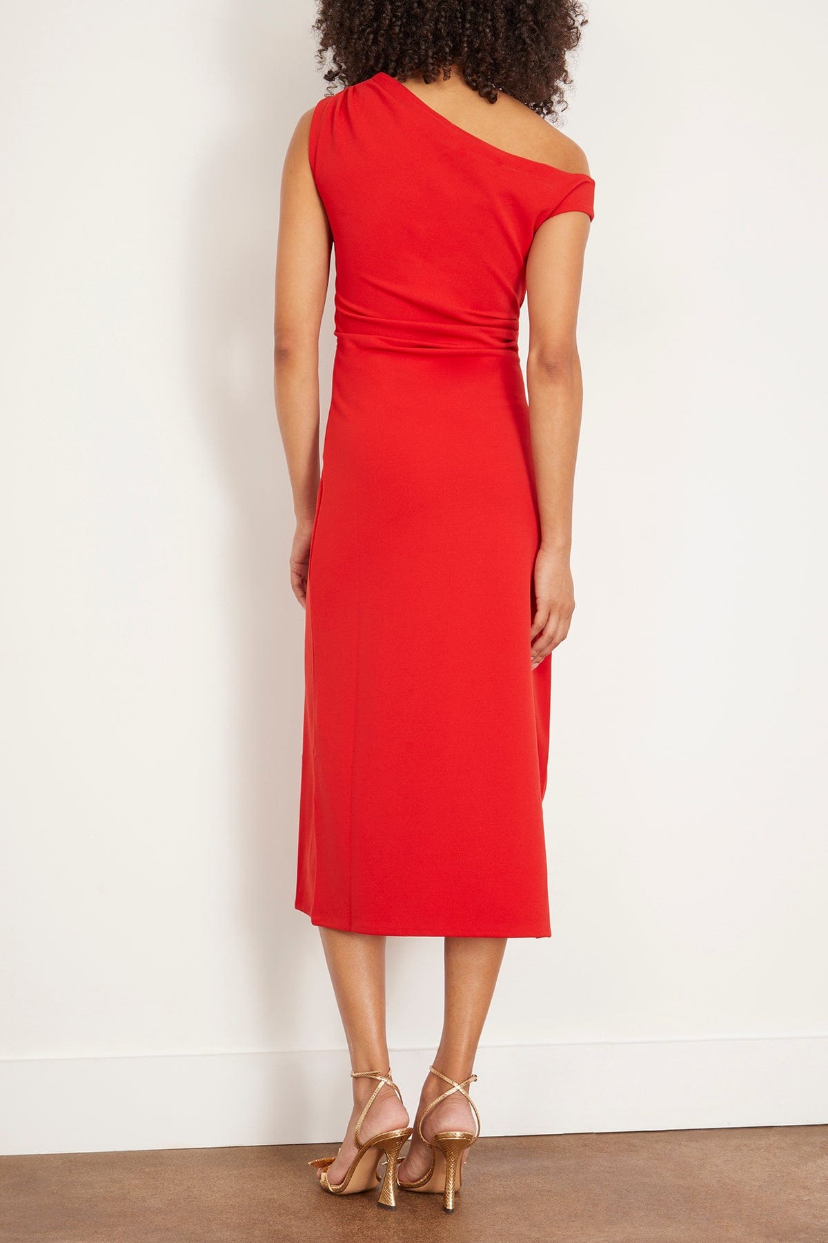 Tanya Taylor Cocktail Dresses Midi Gio Dress in Red Tanya Taylor Midi Gio Dress in Red