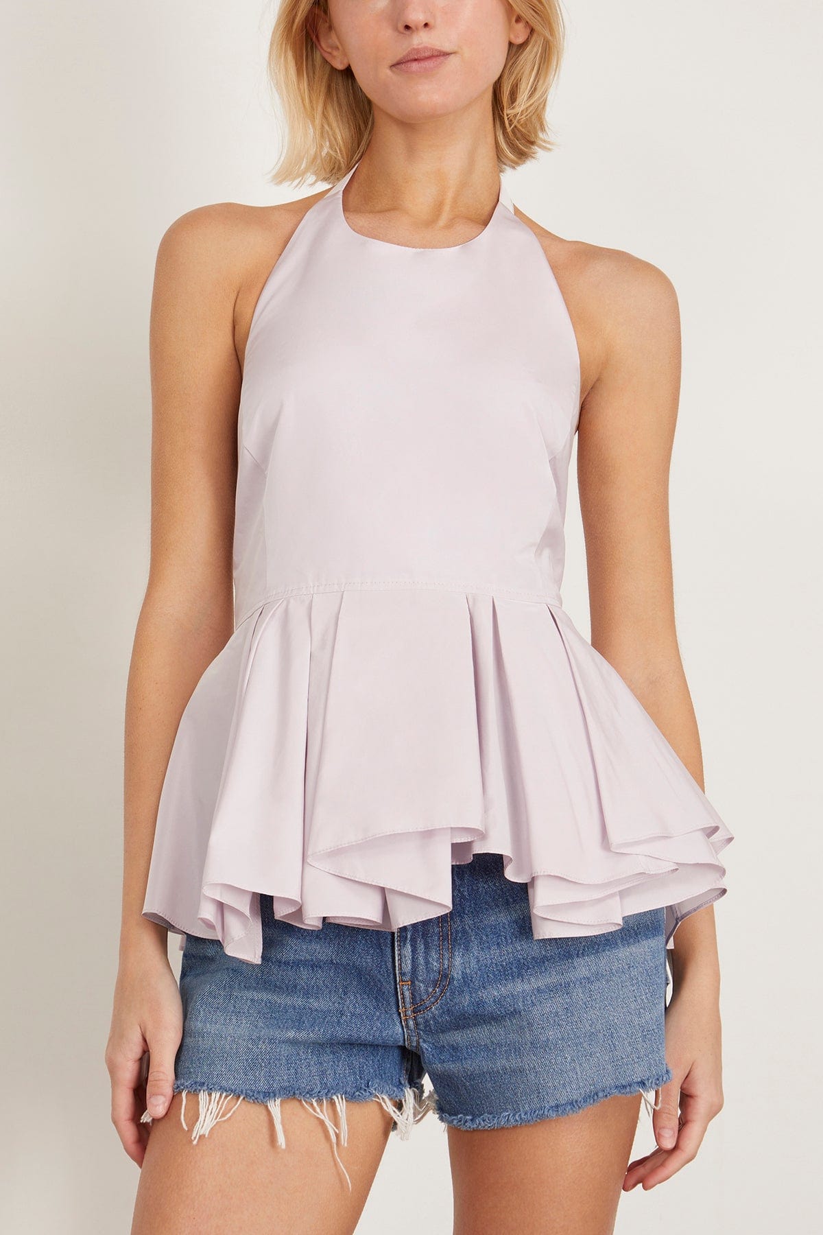 Tanya Taylor Tops Celeste Top in Lilac Tanya Taylor Celeste Top in Lilac