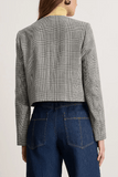Tanya Taylor Lois Blazer in Black/White