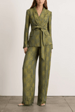 Tanya Taylor Varick Jacket in Sprout Multi