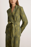 Tanya Taylor Varick Jacket in Sprout Multi