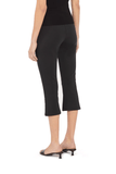 Allison Capri Pant in Noir