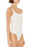 Lisa Tank Bodysuit in Vanilla