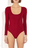THE PARK Maranda Bodysuit in Bordeaux