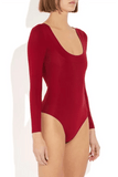 THE PARK Maranda Bodysuit in Bordeaux