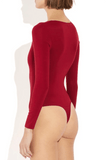 THE PARK Maranda Bodysuit in Bordeaux