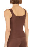 THE PARK Sawyer Tank in Chocolate