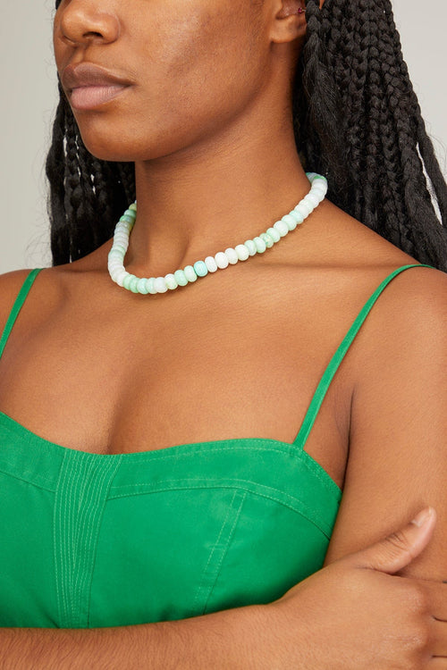 Theodosia Necklaces Candy Necklace in Mint Shaded