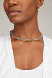 Theodosia Necklaces Shaded Moonstone Heishi Necklace Theodosia Shaded Moonstone Heishi Necklace