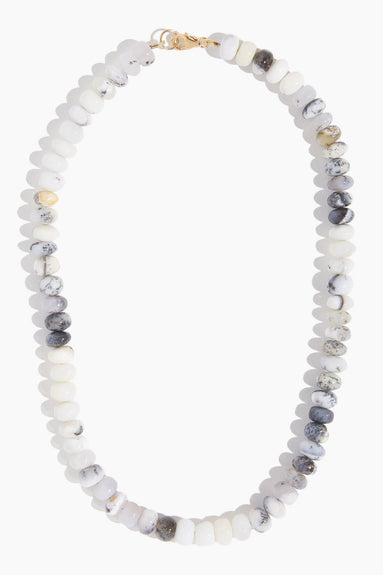 Theodosia Necklaces Candy Necklace in Cookies and Cream Opal Theodosia Candy Necklace in Cookies and Cream Opal