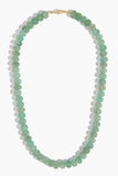 Theodosia Necklaces Carved Candy Necklace in Moss Green Theodosia Carved Candy Necklace in Moss Green