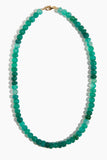 Theodosia Necklaces Carved Shaded Deep Green Candy Necklace Theodosia Carved Shaded Deep Green Candy Necklace