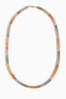 Theodosia Necklaces Shaded Moonstone Heishi Necklace Theodosia Shaded Moonstone Heishi Necklace