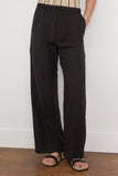 Toteme Pants Fluid Drawstring Trousers in Black Toteme Fluid Drawstring Trousers in Black
