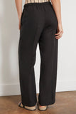 Toteme Pants Fluid Drawstring Trousers in Black Toteme Fluid Drawstring Trousers in Black