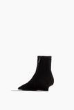 Toteme Ankle Boots Sharp Suede Ankle Boots in Black Toteme Sharp Suede Ankle Boots in Black