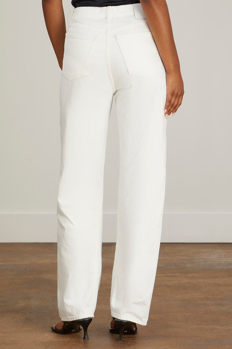 Full Length Jean in Off White – Clothing