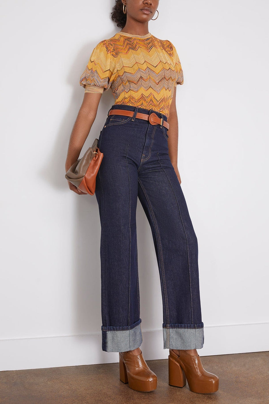 Ulla Johnson Jeans The Genevieve Jean in Tigris Rigid Wash