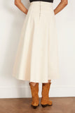 Ulla Johnson Skirts Brigette Skirt in Pearled Cowrie Ulla Johnson Brigette Skirt in Pearled Cowrie