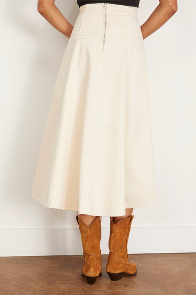 Ulla Johnson Skirts Brigette Skirt in Pearled Cowrie Ulla Johnson Brigette Skirt in Pearled Cowrie