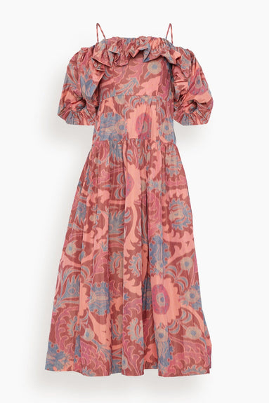 Ulla Johnson Cocktail Dresses Izra Gown in Passion Flower Ulla Johnson Izra Gown in Passion Flower