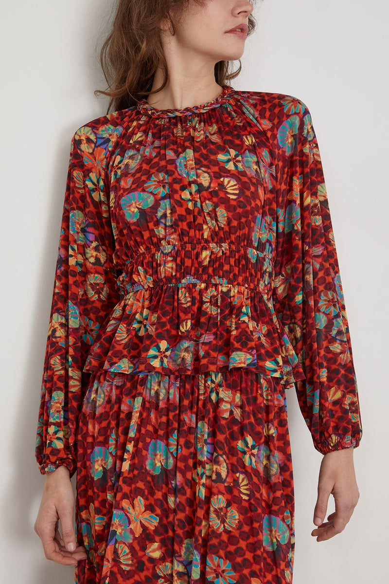 Oasis autumn hotsell garden blouse dress