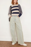 Vanessa Bruno Sweaters Dipika Sweater in Ecru/Marine Vanessa Bruno Dipika Sweater in Ecru/Marine