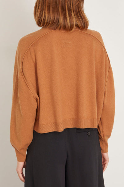 Vanessa Bruno Sweaters Douve Sweater in Camel Vanessa Bruno Douve Sweater in Camel