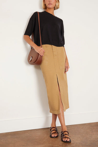 Vanessa Bruno Skirts Drage Skirt in Mastic Vanessa Bruno Drage Skirt in Mastic