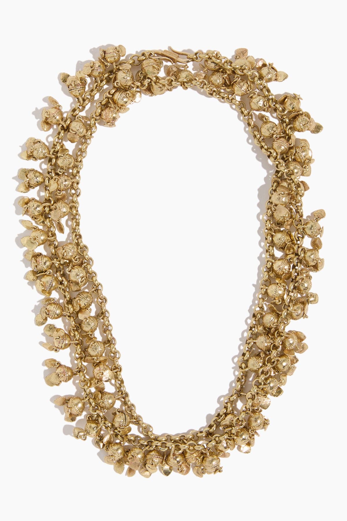 Alemais Le Jardin Heart Long Necklace in Gold