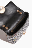 Vanessa Bruno Moon Moyen Clutch in Argent