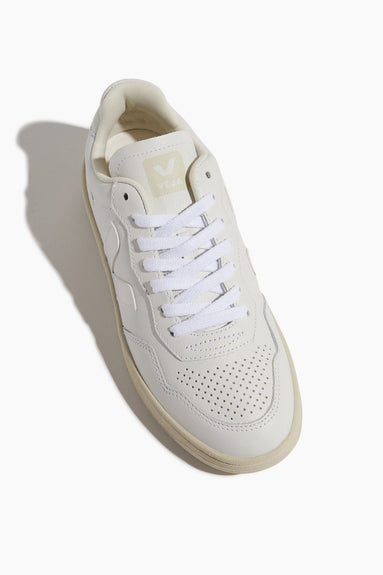 Veja Low Top Sneakers V-90 Sneaker in Extra White Veja V-90 Sneaker in Extra White